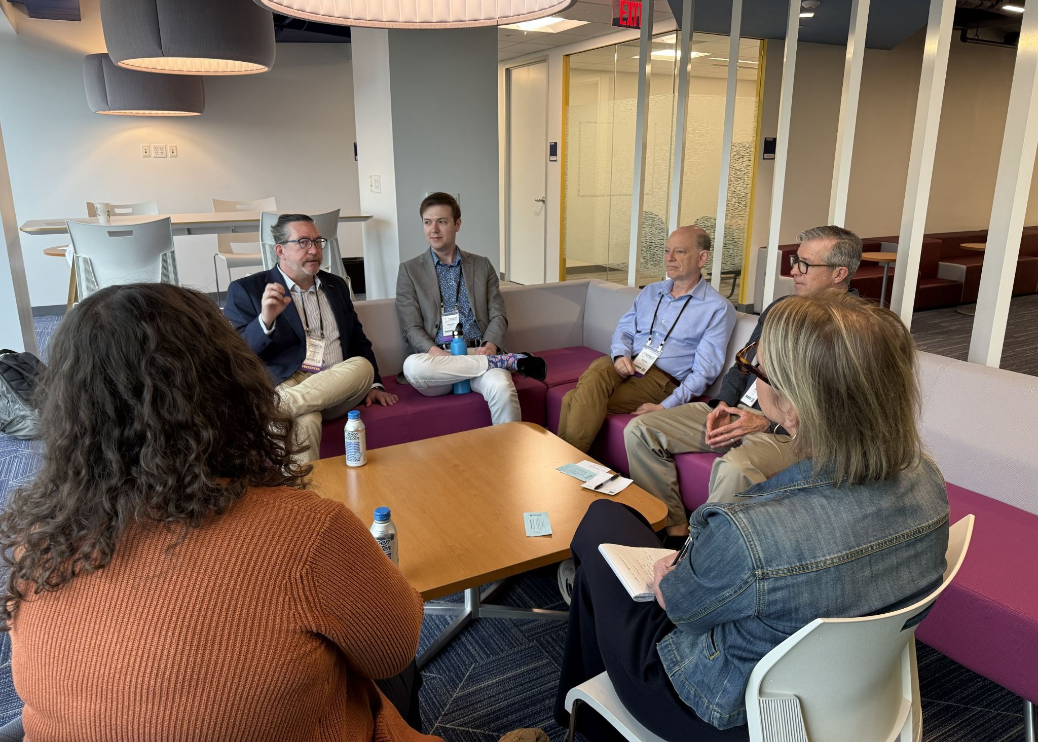 Expertise exchange sessions, where participants gathered in small groups to share work, compare approaches, and discuss emerging challenges across DLP-based research.